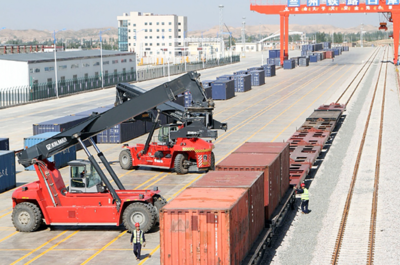 蘭州新區(qū)商投集團 中歐班列護航進出口貿(mào)易平穩(wěn)有序